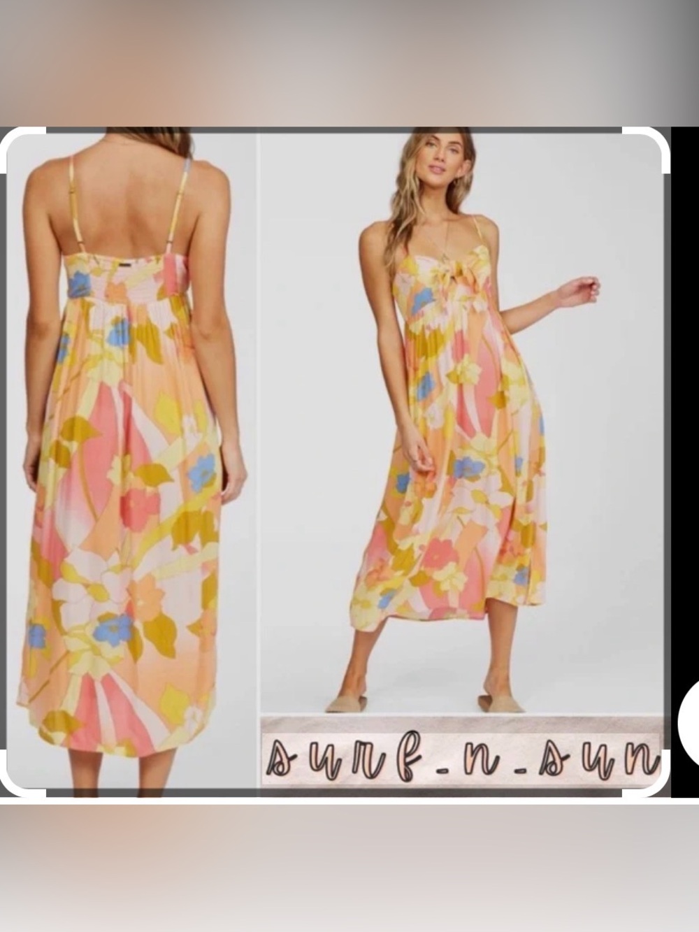 Billabong midi dress